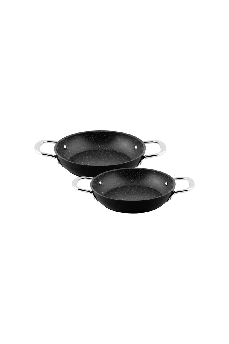 Hisar Nova Pro Granit Metal Kulp 2 Parça Sahan Seti