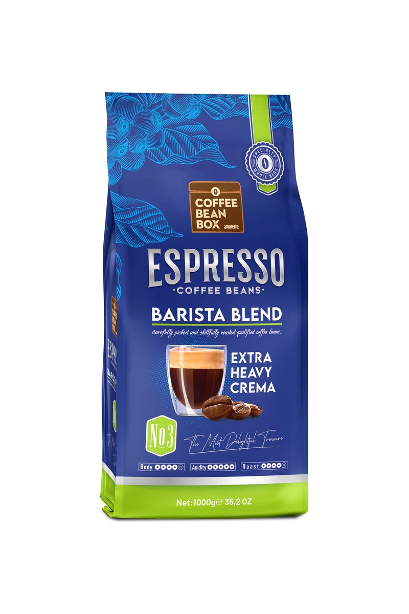 Coffee Bean Box Espresso Barista Blend No:3 Çekirdek Kahve 1 Kg