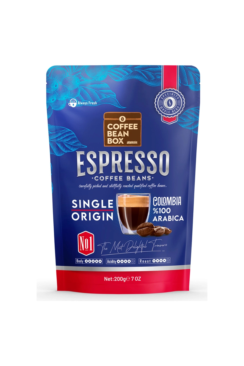 Coffee Bean Box Espresso Single Origin No:1 Çekirdek Kahve 200 g