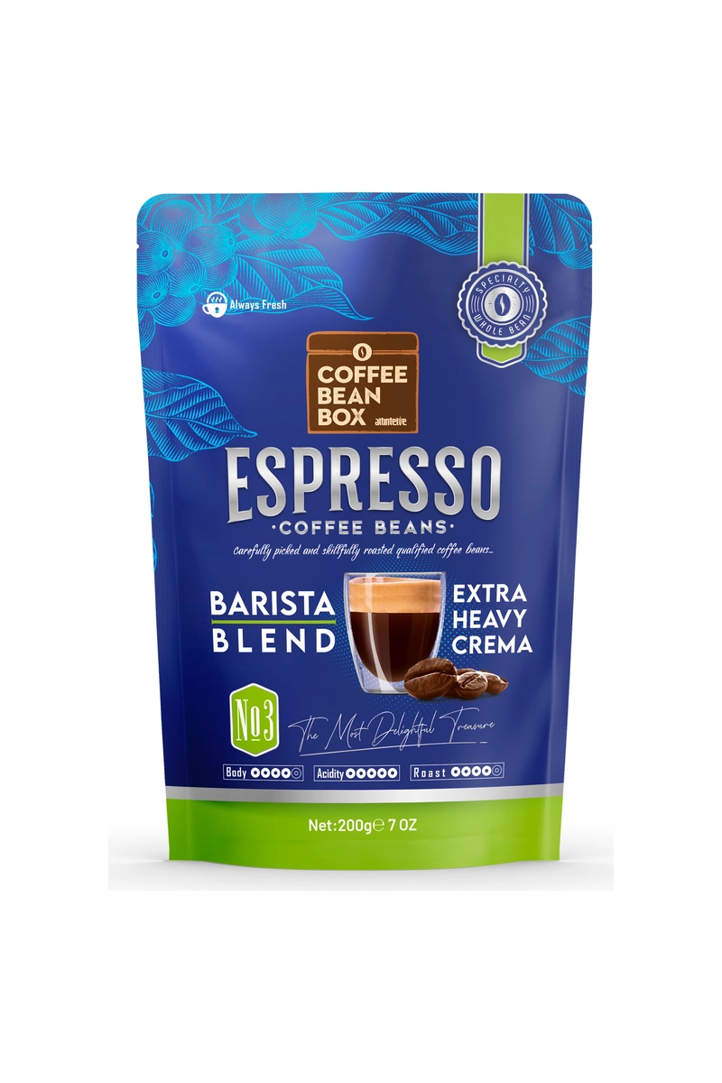 Coffee Bean Box Espresso Barista Blend No:3 Çekirdek Kahve 200 g