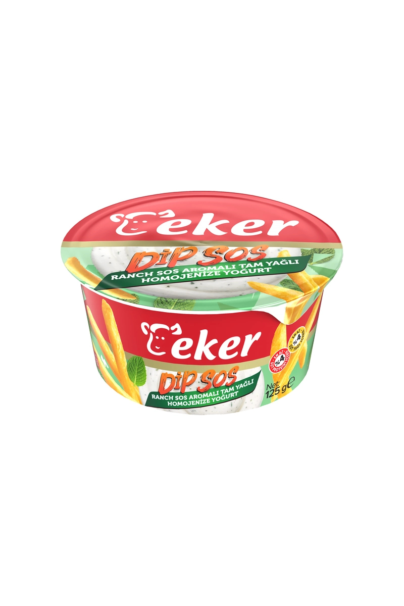 Eker Dip&Cips Ranch Soslu Yoğurt 125 G