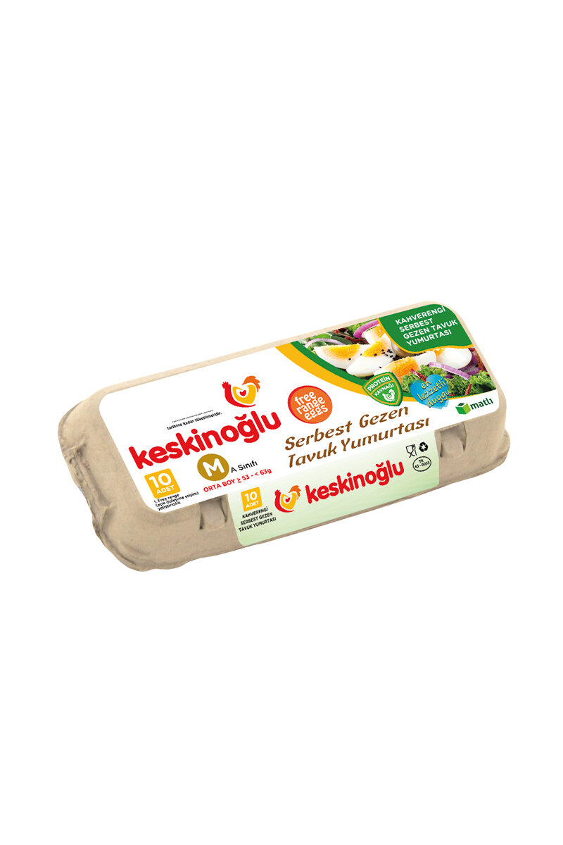 Keskinoğlu Yumurta Free Range 10'Lu