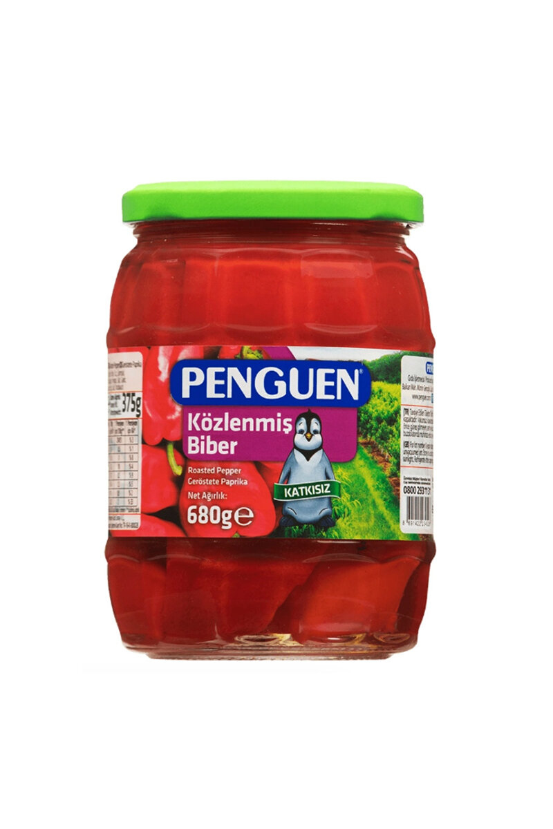 Penguen Közlenmiş Biber 680 g