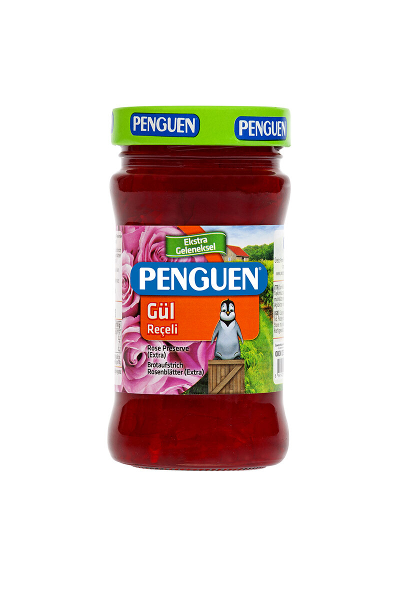 Penguen Reçel Gül 380 G