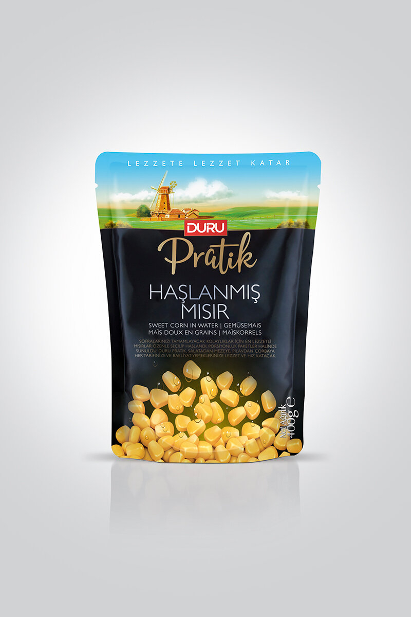 Duru Pratik Haşlanmış Mısır 400 g
