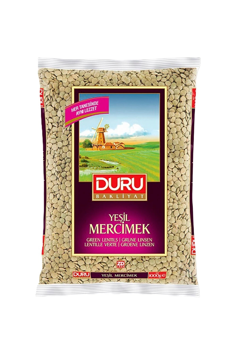Duru Yeşil Mercimek 1 kg