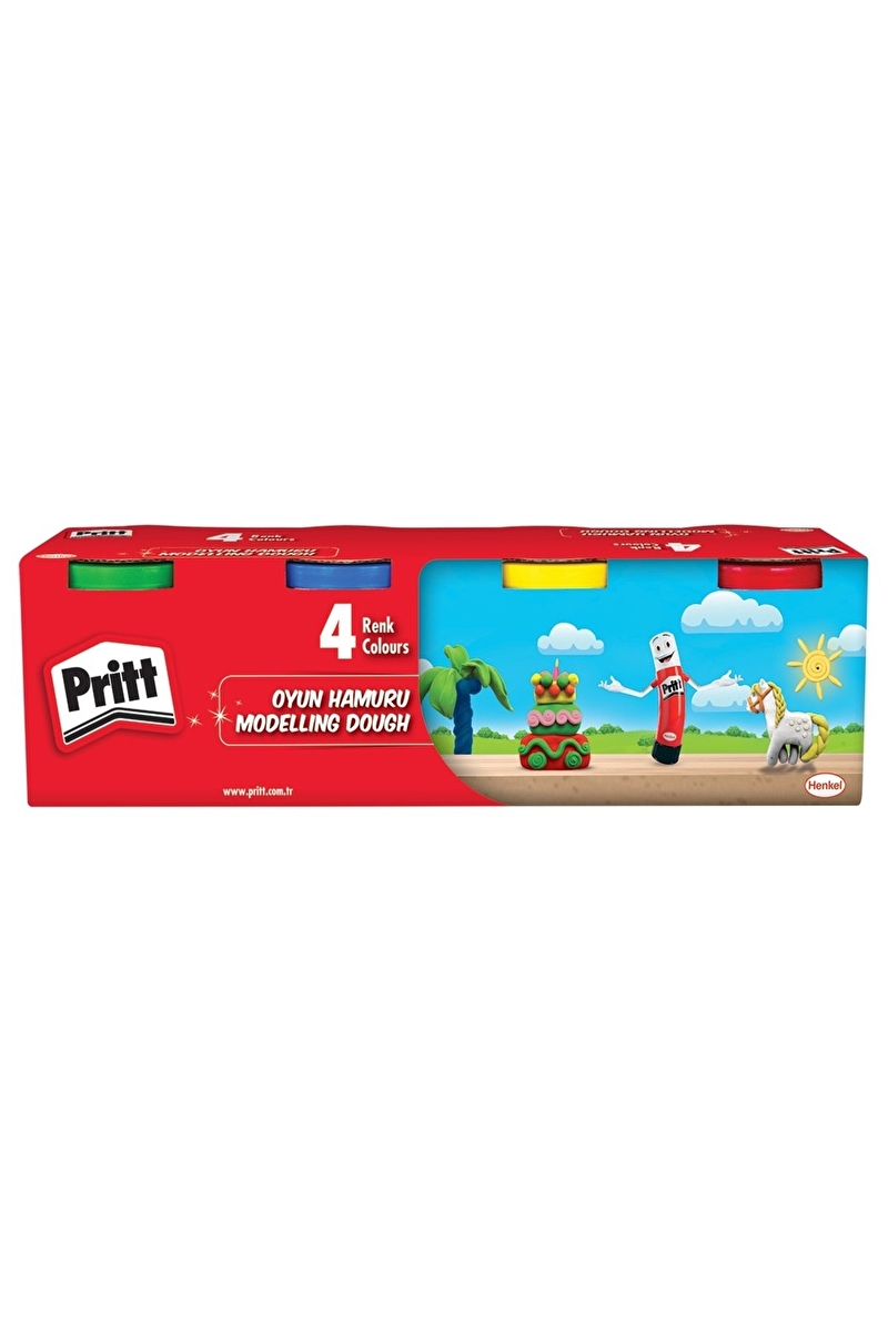 Pritt Oyun Hamuru 4 RenkX100 Gr