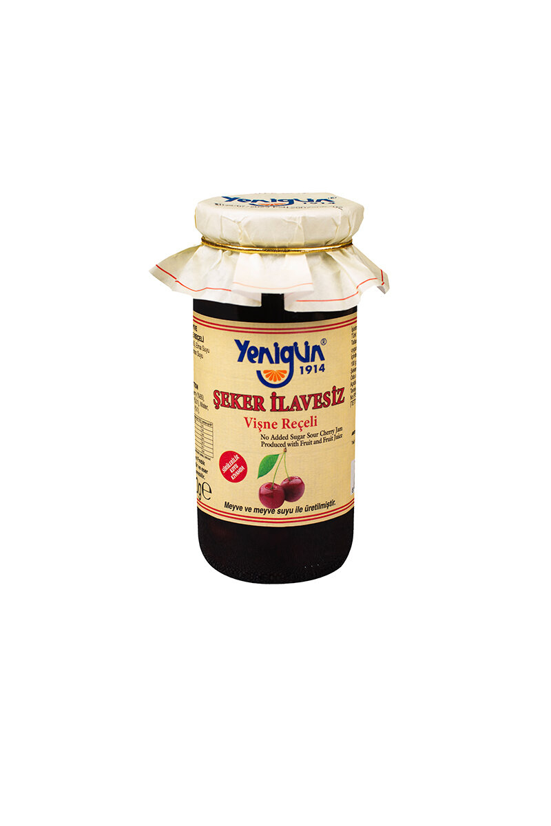 Yenigün Şekersiz Vişne Reçeli 290 G