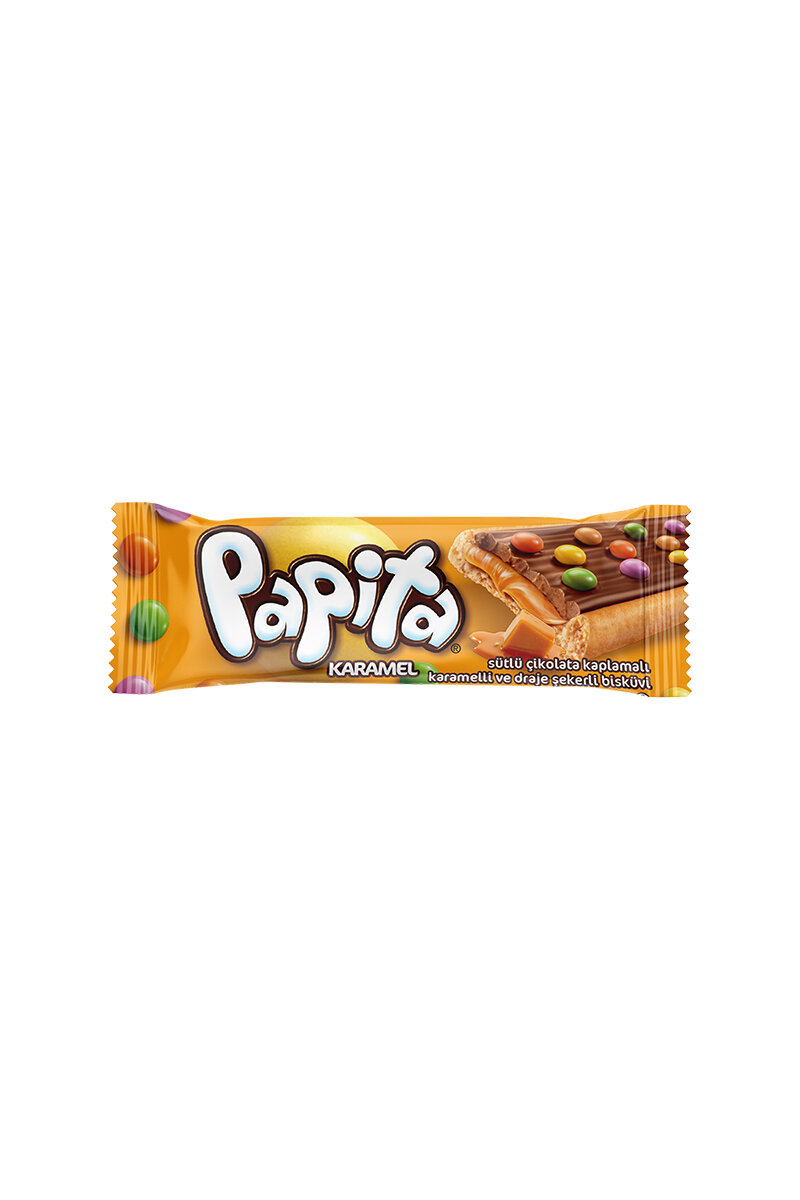 Şölen Papita Karamel Draje Bisküvi 20 g