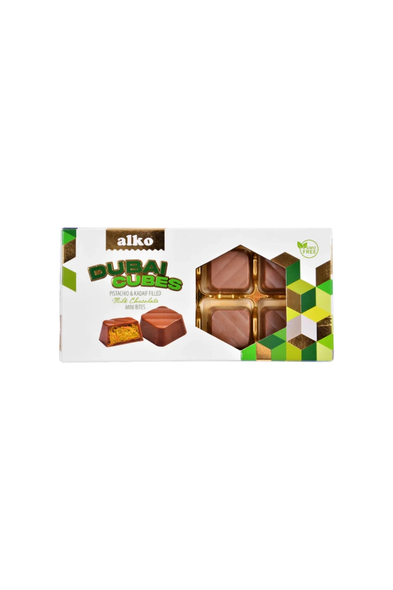 Alko Pictachio Cubes Antep Fıstığı Dolgulu Çikolata 95 g