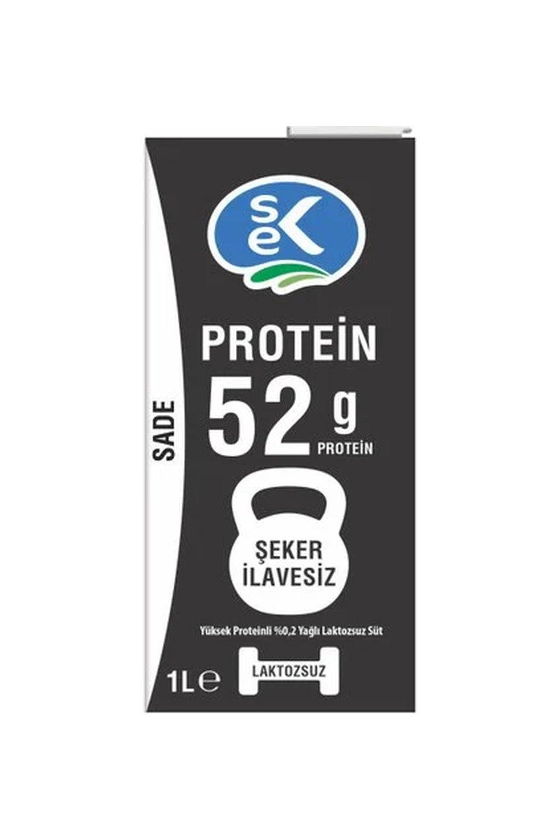 Sek Laktozsuz Protein Süt 1 Litre