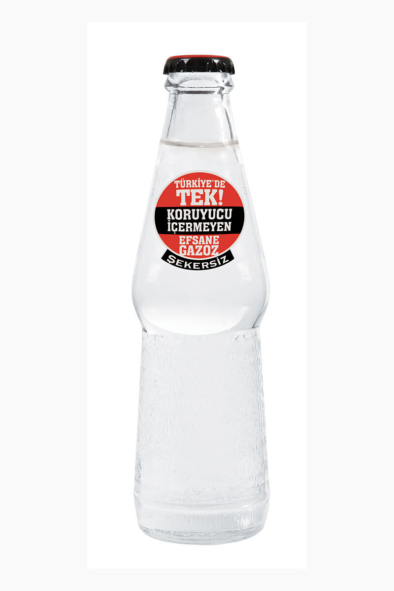 Uludağ Gazoz Şekersiz Efsane Şişe 250 ml