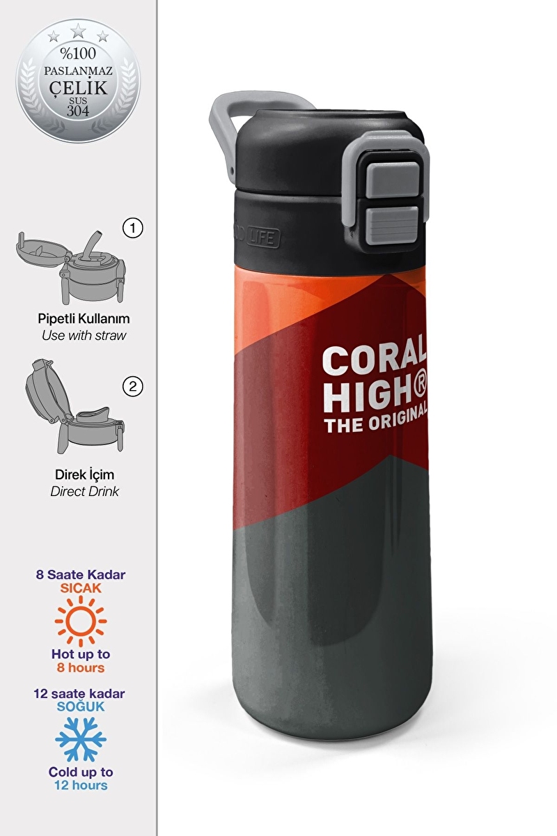 Coral High Çelik Termos 31892