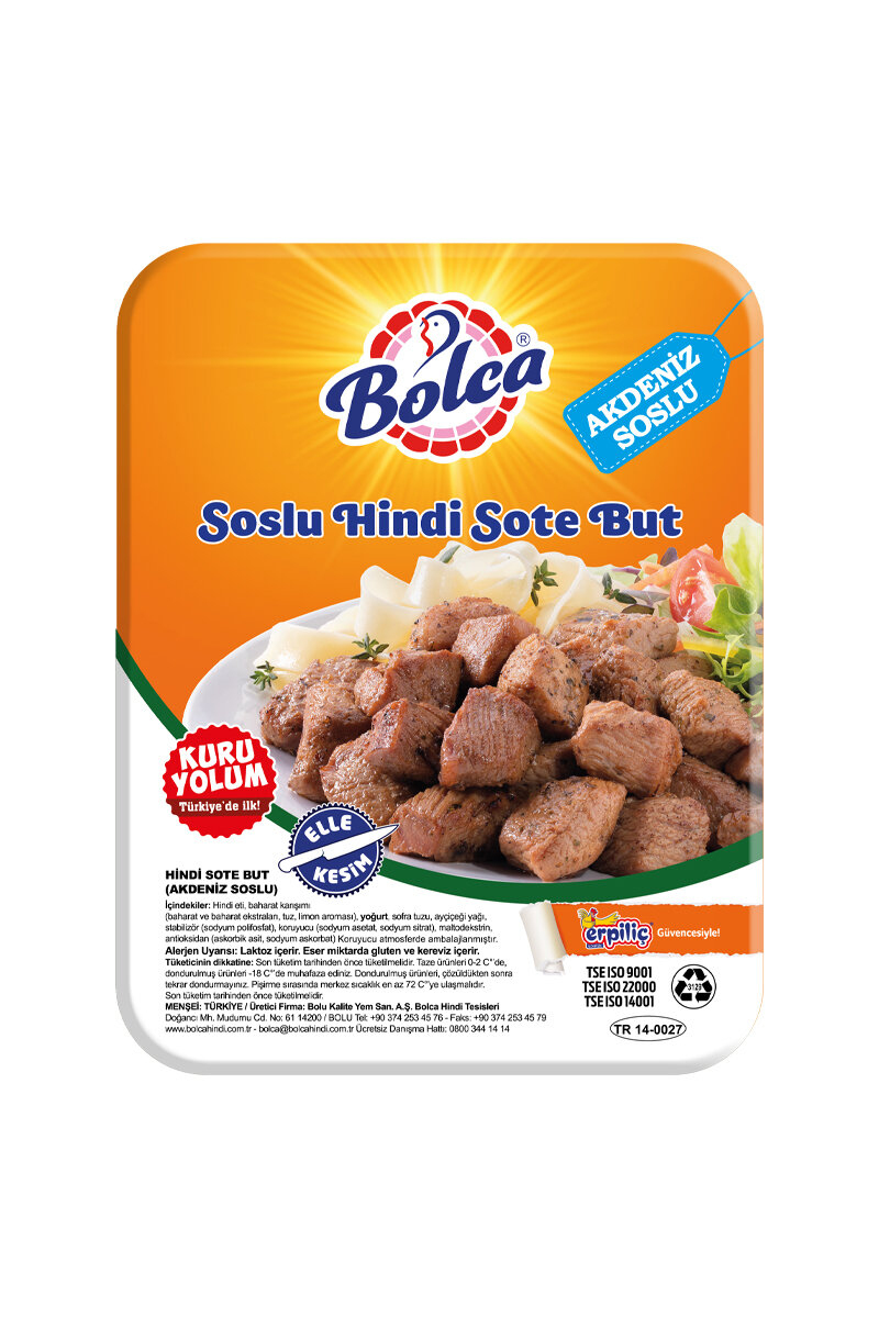 Bolca Hindi Akdeniz Soslu Sote But 500 G