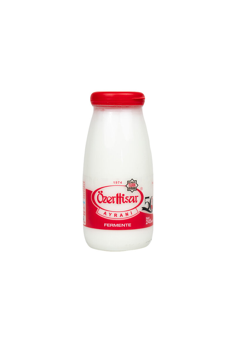 Özerhisar Cam Şişe Kara Maya Ayran 245 Ml
