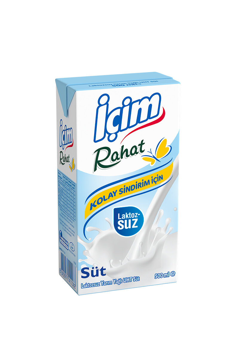 İçim Rahat Laktozsuz Süt 500 Ml