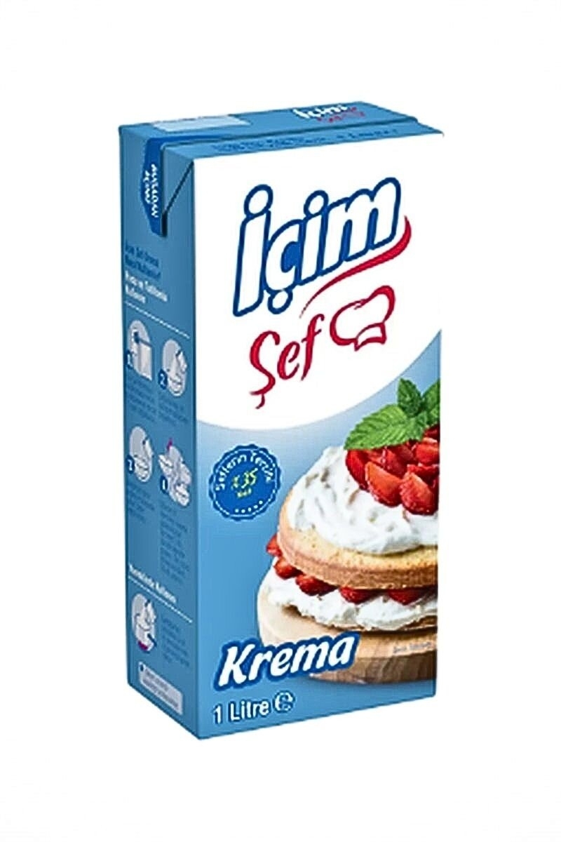 İçim Şef %35 Yağlı Krema 1 L