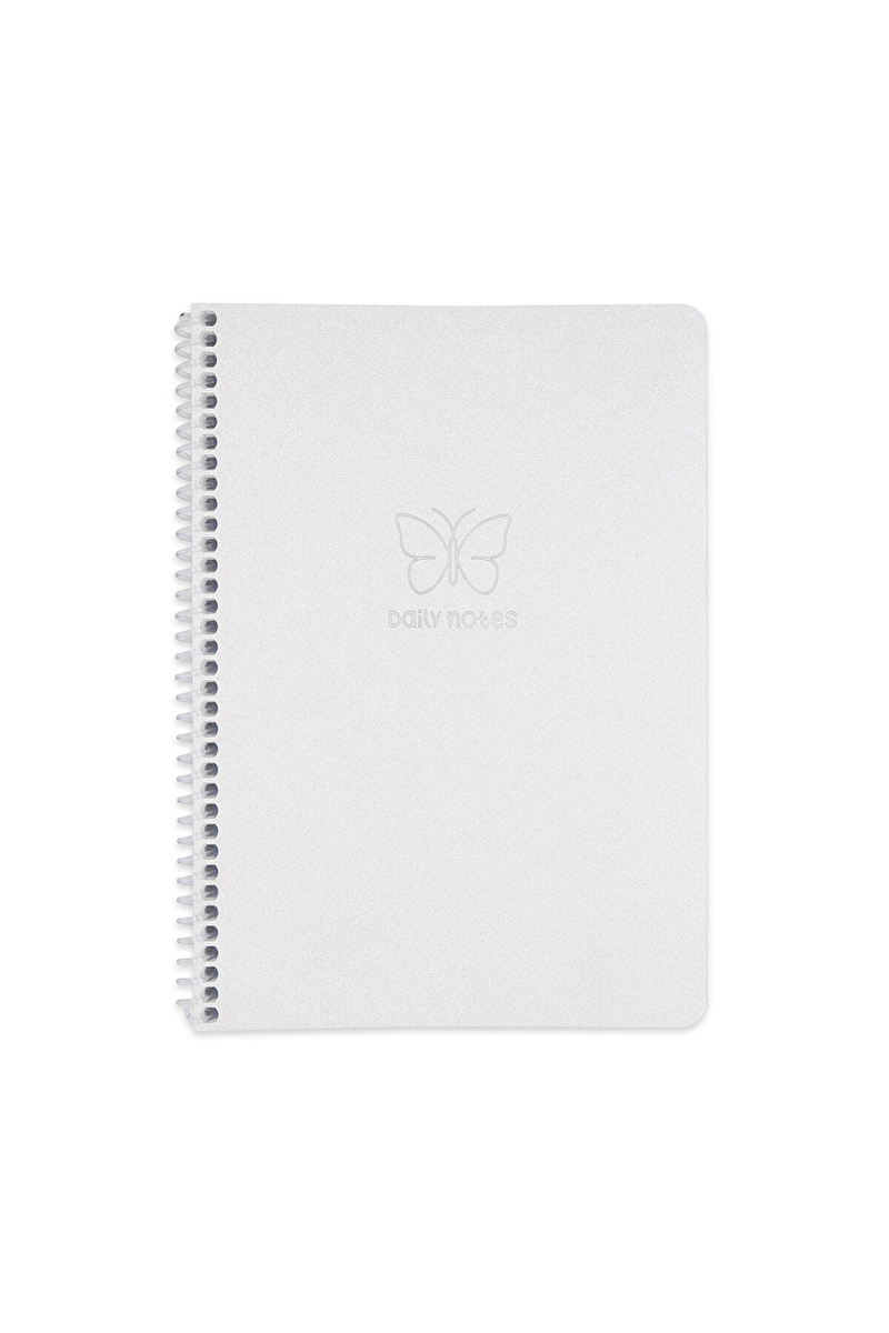 Keskin A4 80 Yaprak Spiralli Glitter Defter
