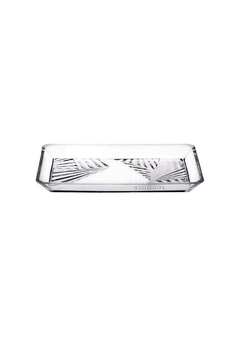 Paşabahçe Crystallin Madlen Servis Tabağı 27x16 cm