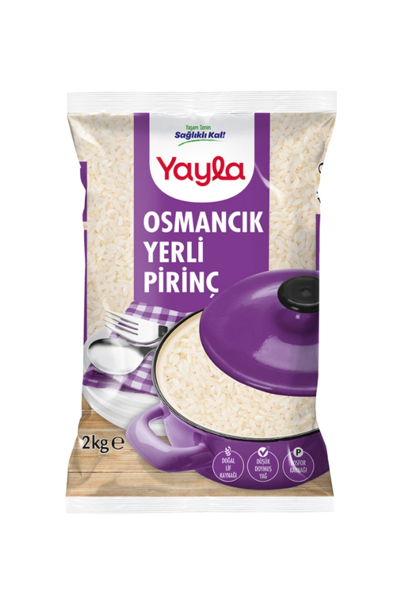 Yayla Osmancık Pirinç 2 kg