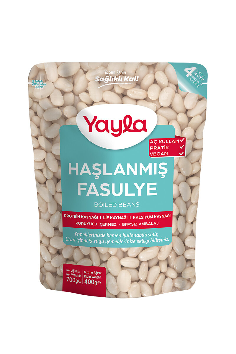 Yayla Haşlanmış Fasulye 700 g