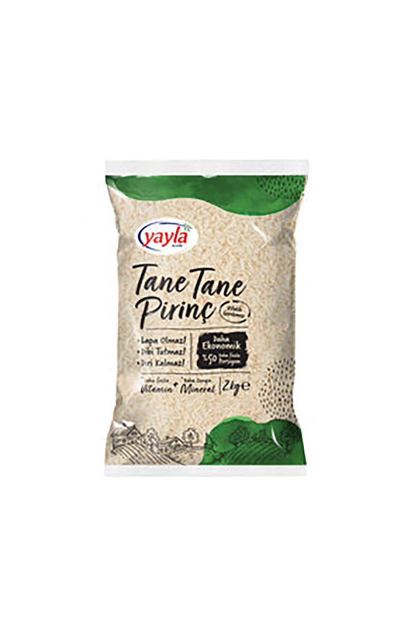 Yayla Tane Tane Pilavlık Pirinç 2 kg
