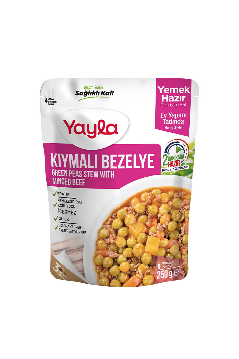 Yayla Kıymalı Bezelye 250 g