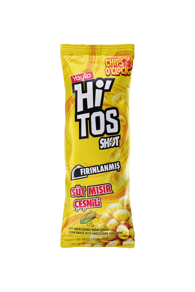 Yayla Hitos Shot Süt Mısır Çeşnili Mısır 25 g