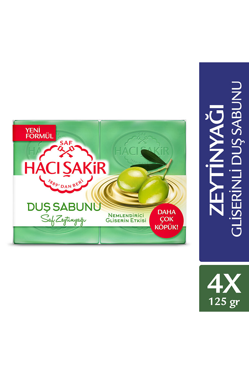 Hacı Şakir Banyo Sabunu Zeytinyağı Gliserinli 500 g