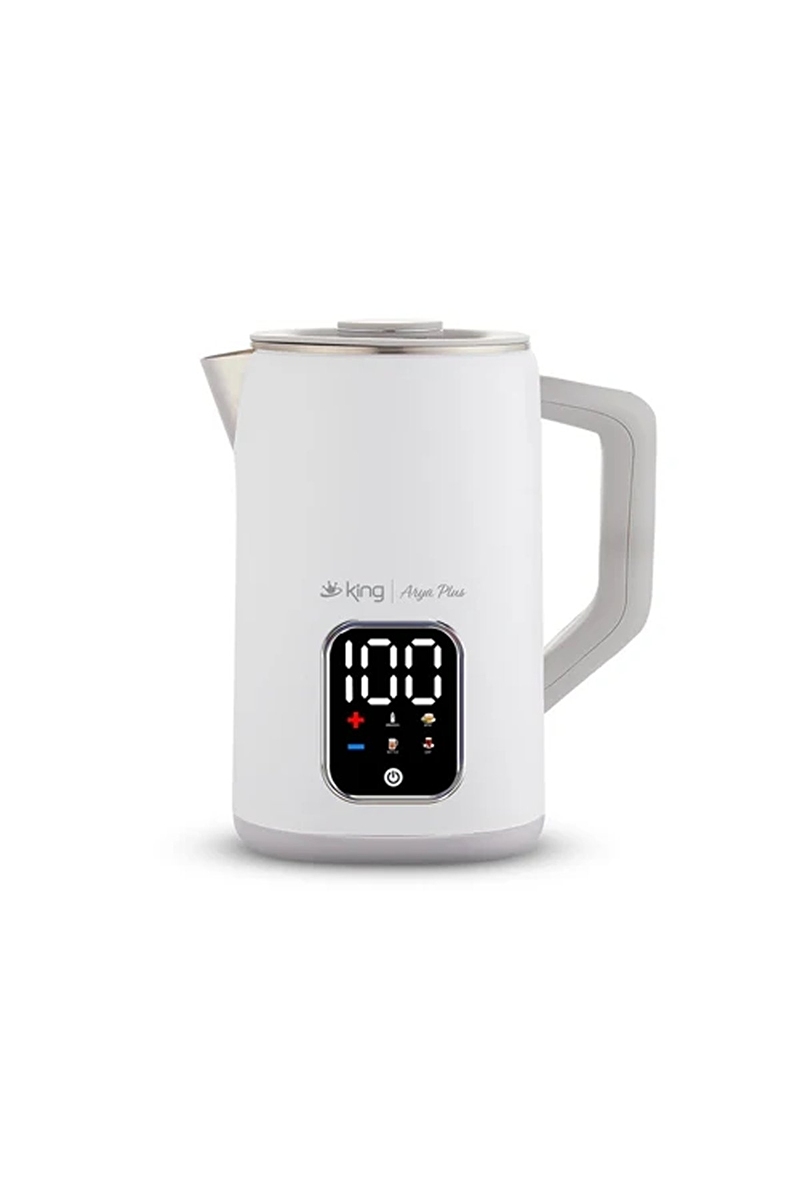 King Arya Plus Dijital Su Isıtıcı Beyaz K3108
