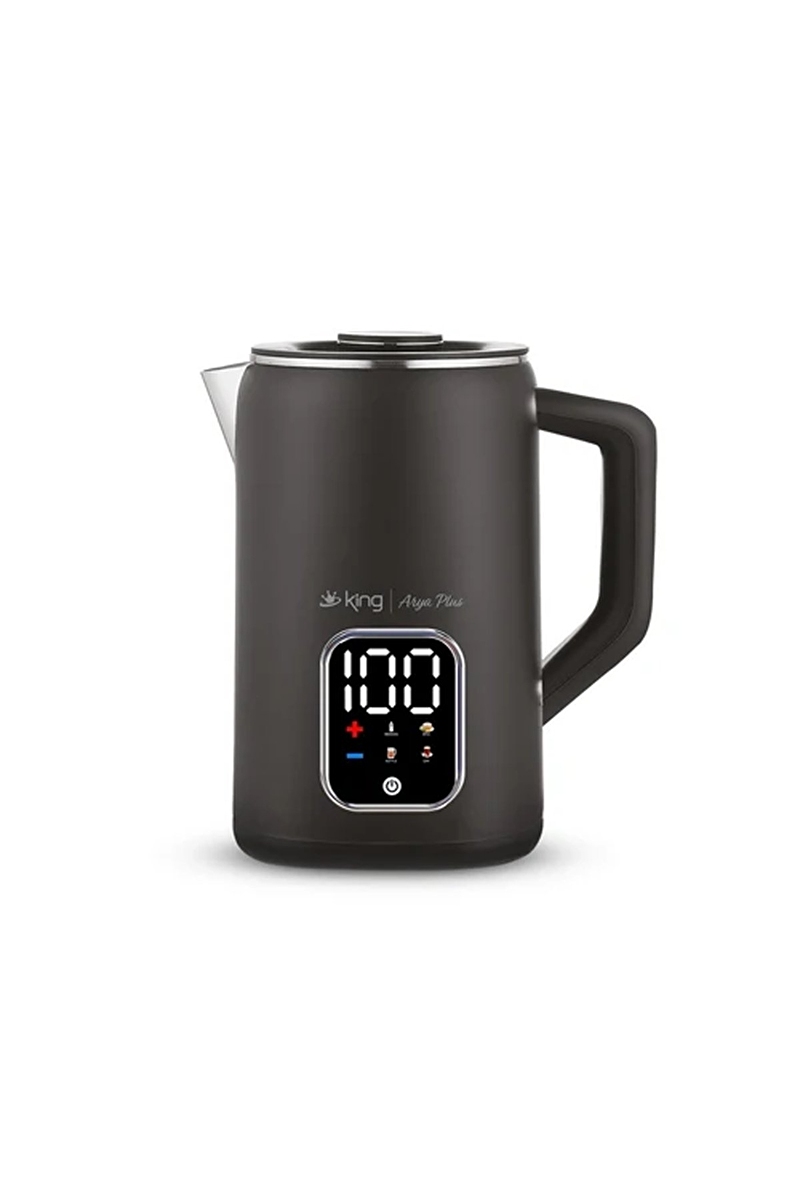 King Arya Plus Dijital Su Isıtıcı Siyah K3108