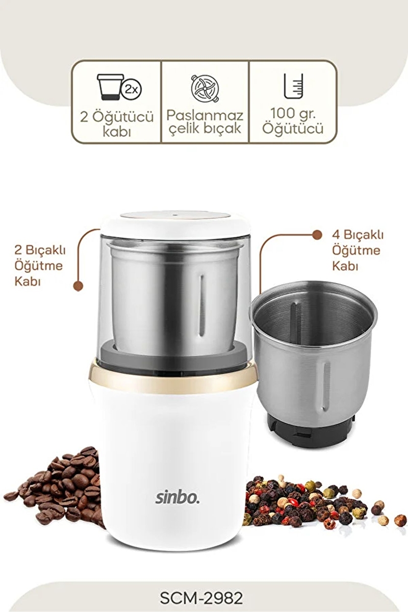 Sinbo Kahve Öğütücü SCM 2982