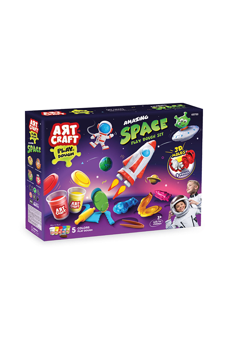 Art Craft İnanılmaz Uzay Oyun Hamur Seti 380 gr
