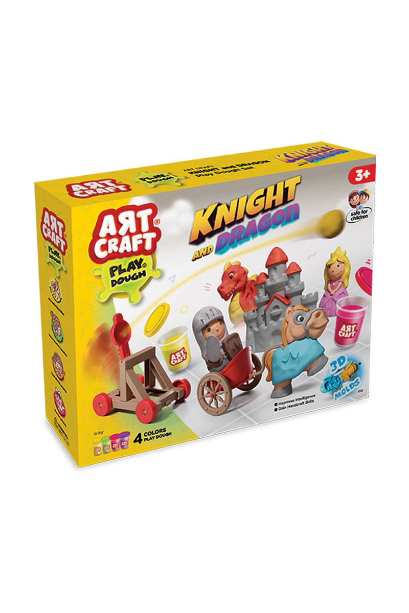 Art Craft Şövalye ve Ejderha Oyun Hamuru Seti 280 gr