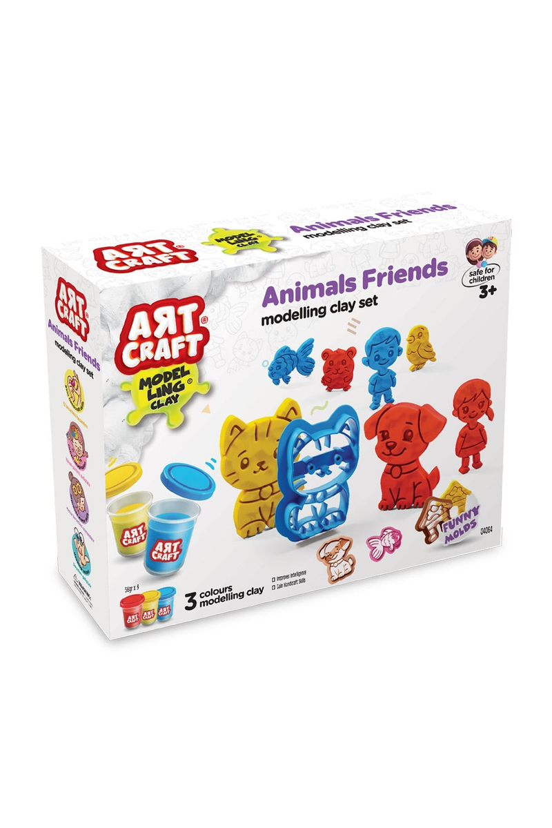 Art Craft Hayvan Dostları Hamur Set 168 g 4064