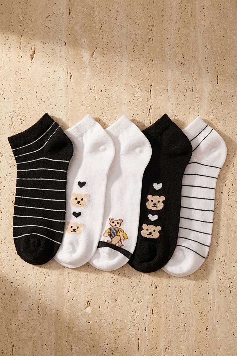 Katia&Bony Unisex 5'li Çorap 12401G2029.RNK