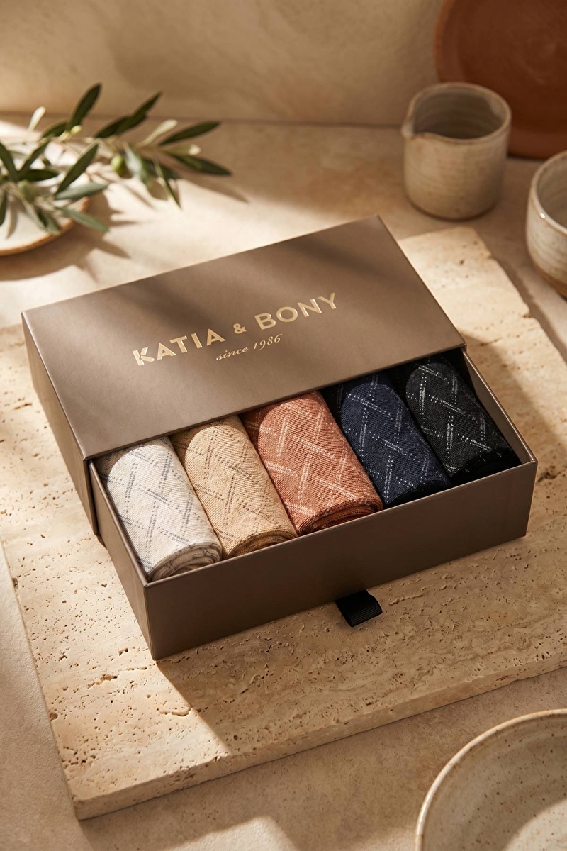 Katia&Bony Erkek 5'li Çorap 12601E4002.RNK