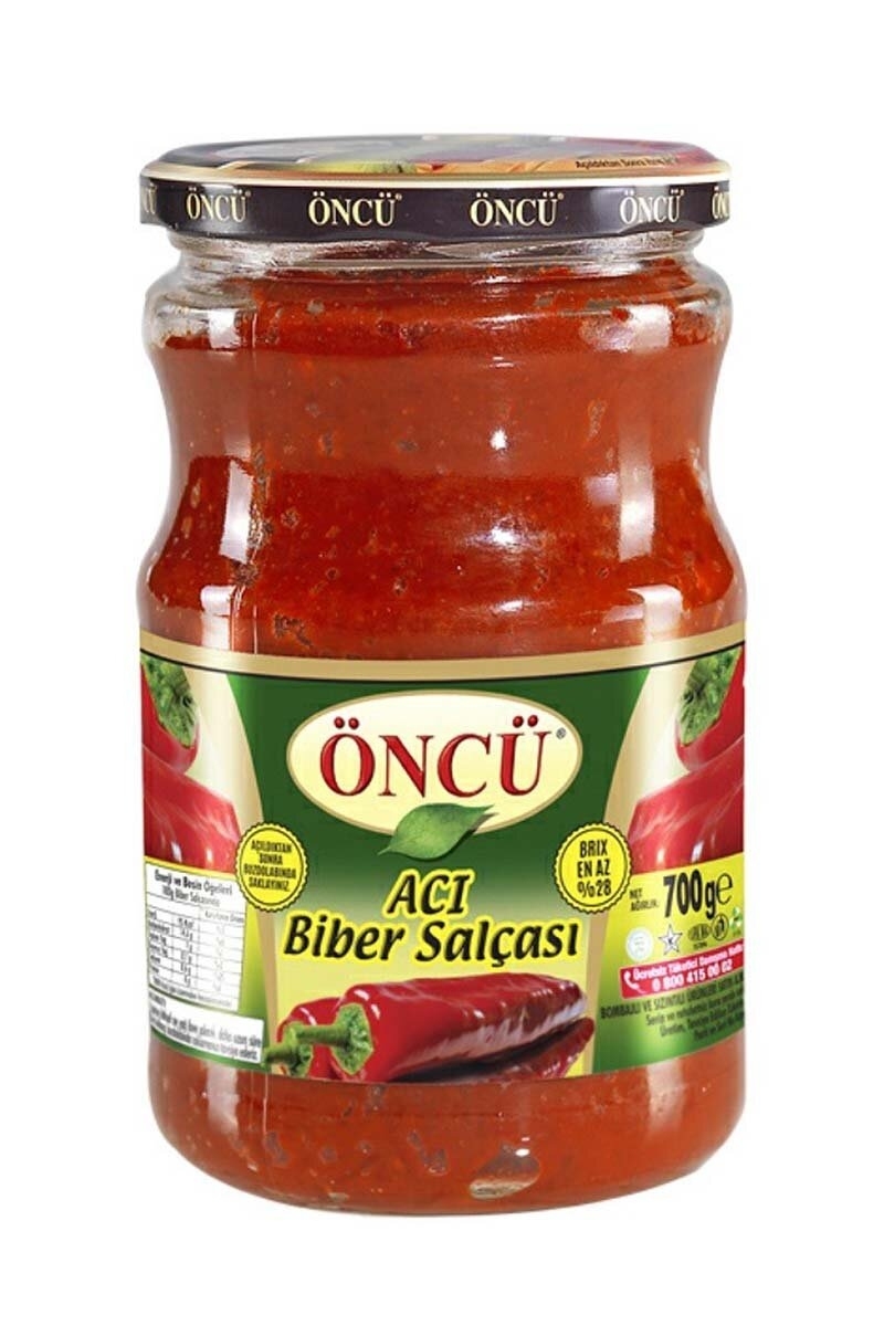 Öncü Acı Biber Salçası 700 g
