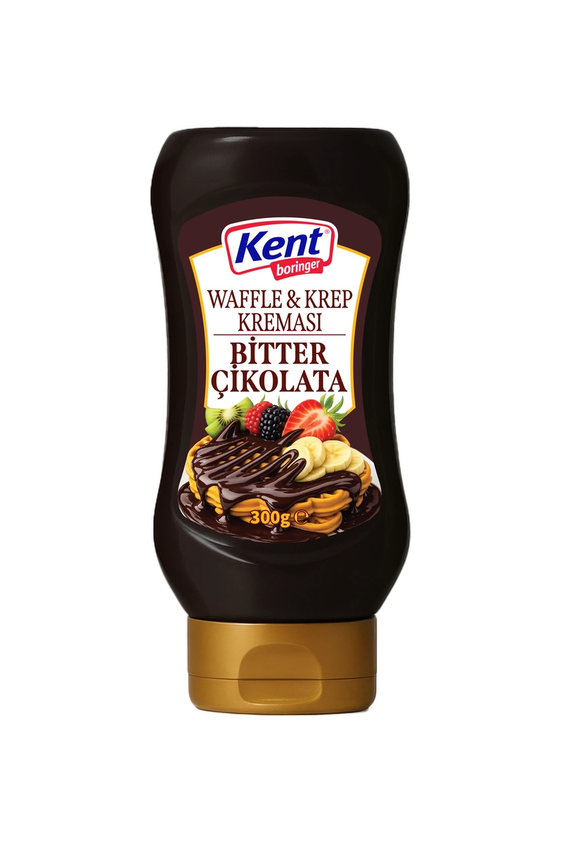 Kent Boringer Waffle Krema Bitter Çikolatalı 300 g