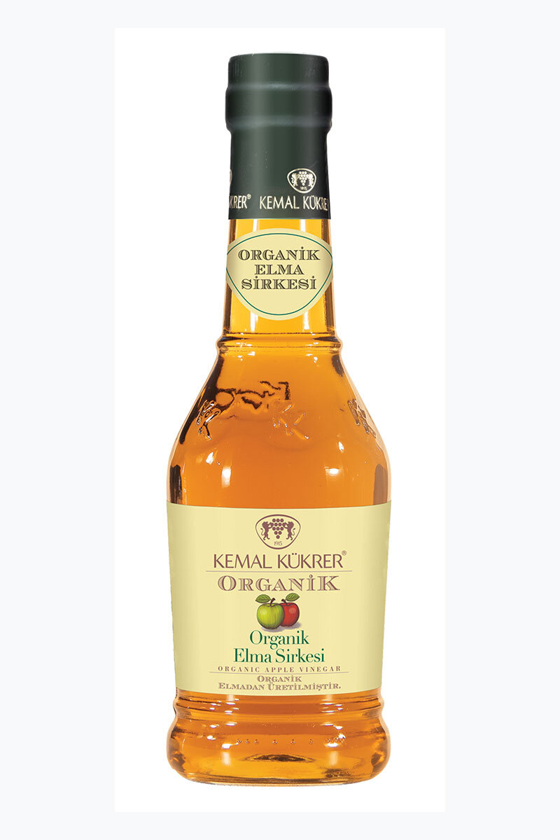 Kemal Kükrer Organik Elma Sirkesi (Cam) 500 ml