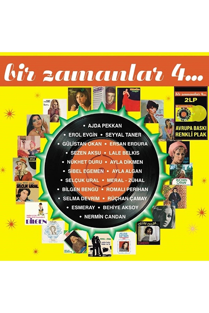 Çeşitli Sanatçılar - Bir Zamanlar 4 (Renkli Plak)