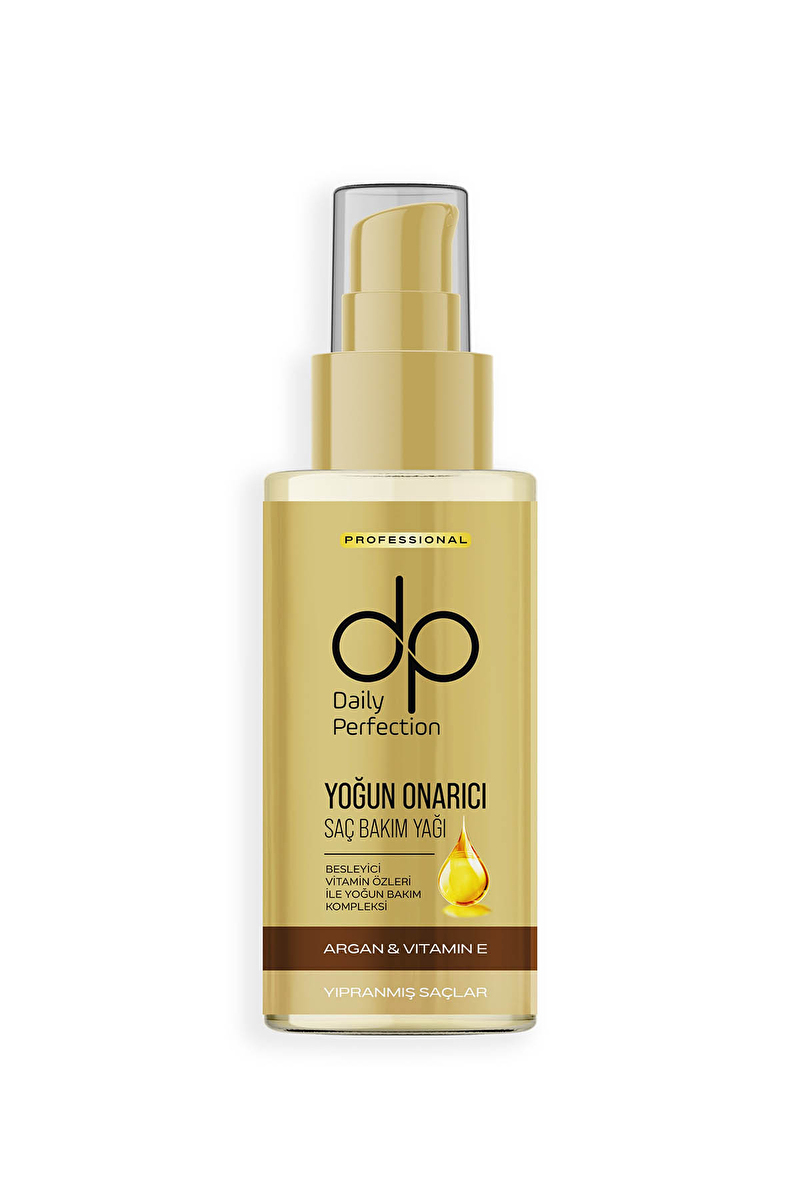 dp Daily Perfection Argan Yağlı ve E Vitaminli Saç Bakım Yağı 100 ml