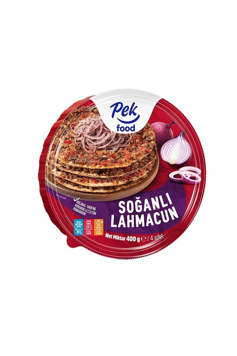 Pek Food Soğanlı Lahmacun 400 Gr