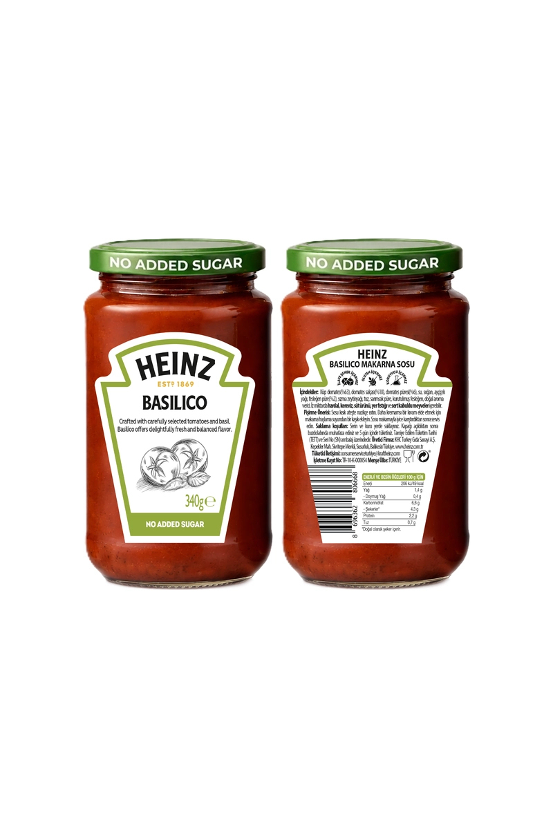 Heinz Makarna Sosu Basilico 340 g