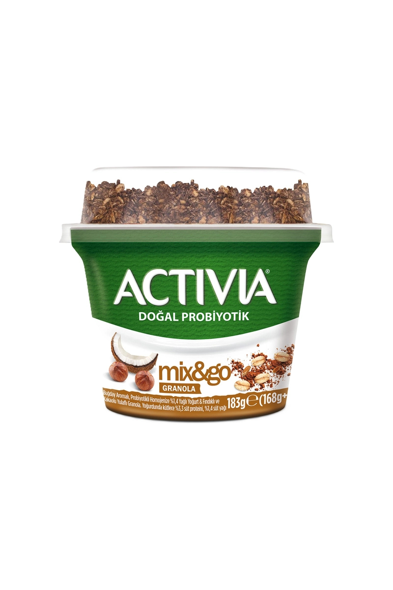 Danone Activia Mix&Go Kakao Fındıklı 183 G