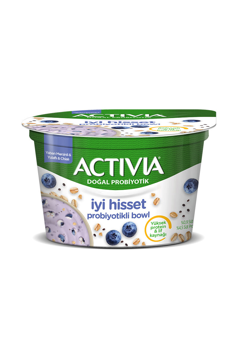 Activia İyi Hisset Probiyotik Bowl Yaban Mersini Yulaf Chia 150 G