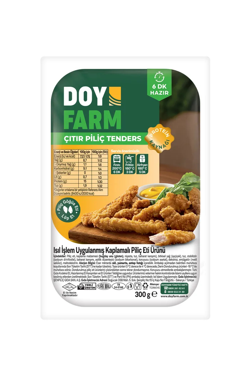 Doyfarm Piliç Tenders 300 g