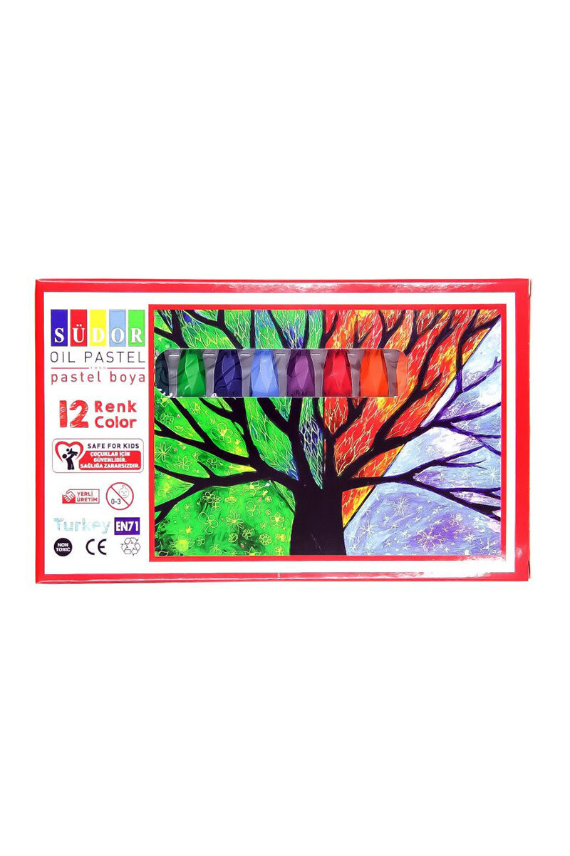 Südor Pastel boya 12 li