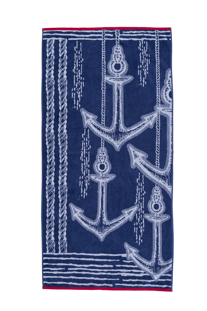 Özdilek Summer Heat New Anchor Kadife Plaj Havlusu 70x140 cm