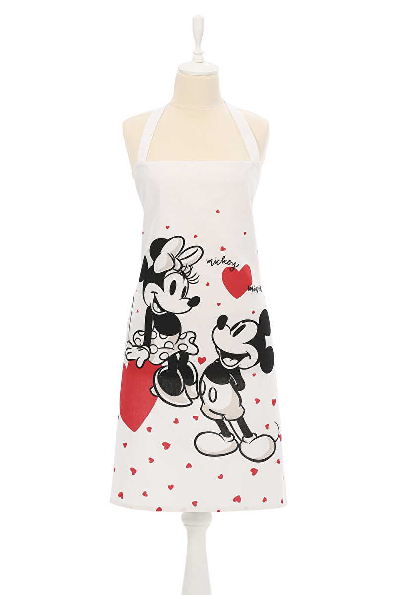 Özdilek Minnie & Mickey Mouse 1 Disney Lisanslı Mutfak Önlüğü
